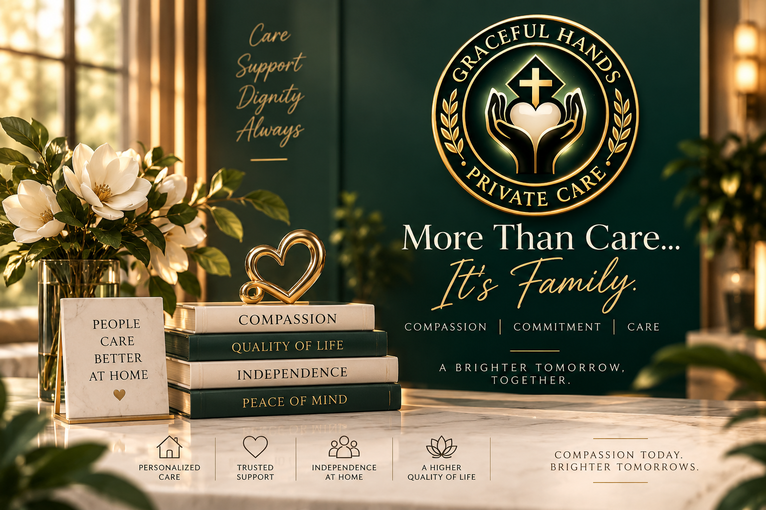 Graceful Hands Private Care - Compassion, Commitment, Care